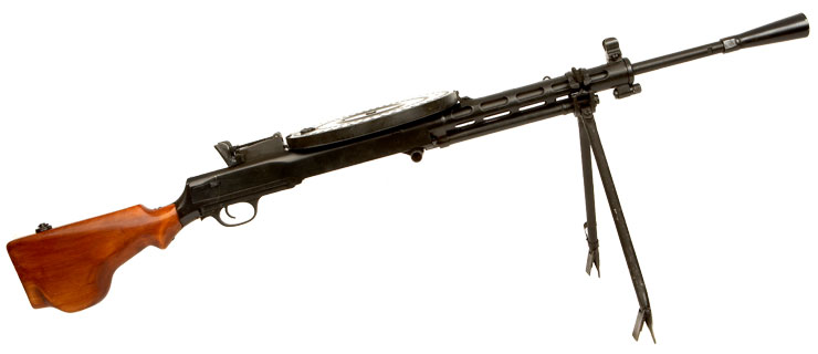 Deactivated WWII Russian DP28