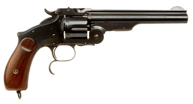 RARE Deactivated Smith & Wesson .44 Russian Model 3 Revolver