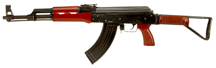 Deactivated AK47 (Type 56) Variant With Folding Stock