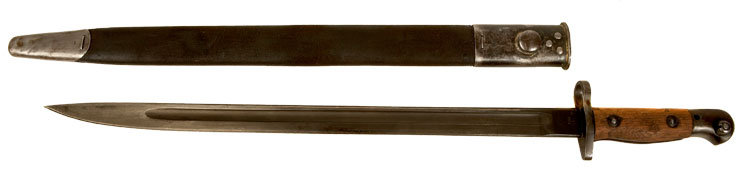 Grenadier Guards Issued SMLE Bayonet & Scabbard