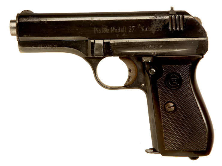 Deactivated WWII Nazi Police Issued CZ27 Pistol