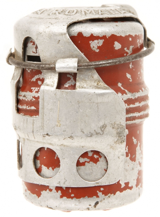 Rare WWII Italian Red Devil grenade.