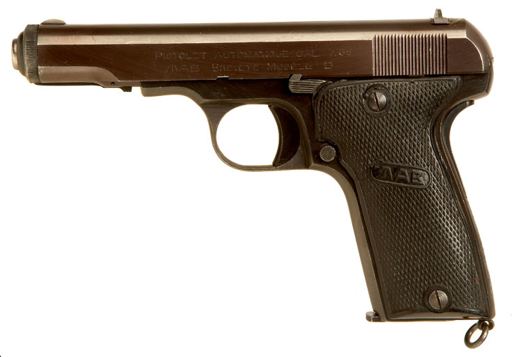 Deactivated Rare WWII Nazi MAB Model D Pistol
