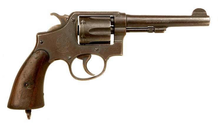 Deactivated WWII Regimentally Marked Smith & Wesson .38 Revolver