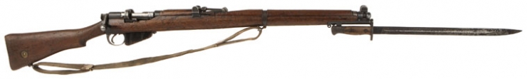 WWI BSA SMLE and Bayonet