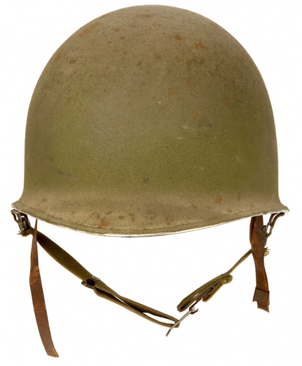 WWII US G.I. Helmet with liner