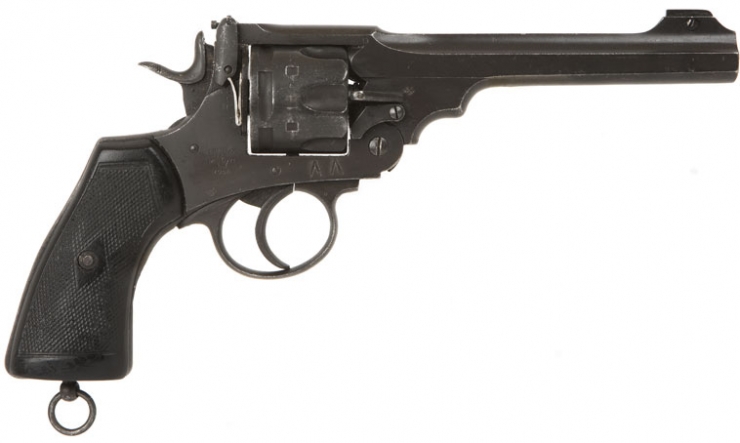 Deactivated British .455 Service Revolver