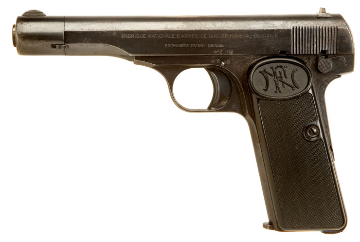 Deactivated Browning Pistol Model 1922