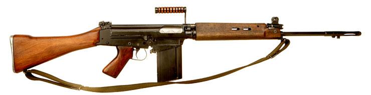 Deactivated BSA Manufactured British Army SLR L1A1