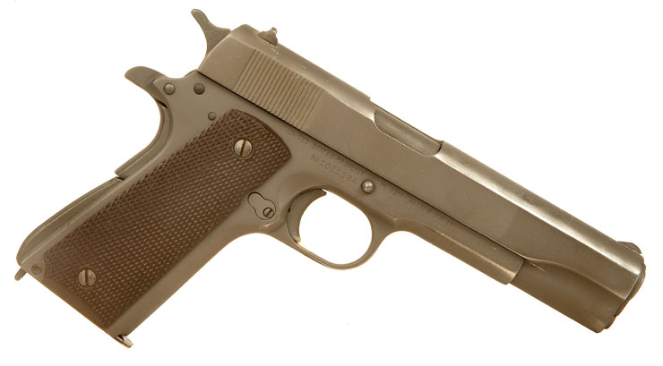 Deactivated WWII Reminton Rand 1911A1