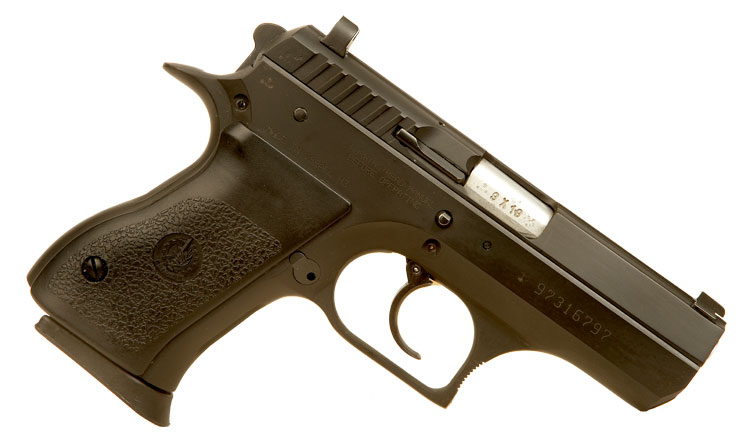 Deactivated IMI (Israel Military Industries) Jericho 9mm Pistol Model 941 B