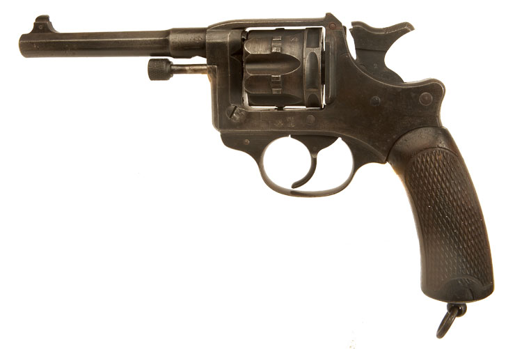 Deactivated First World War Dated French Modele 1892 revolver