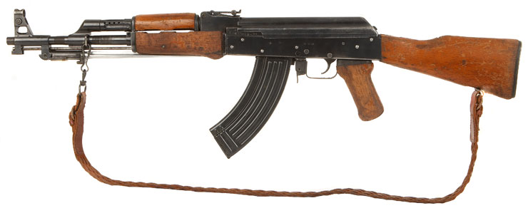 Deactivated AK47 Assault Rifle (Type 56)With Folding Bayonet