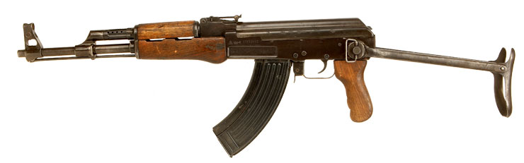 Deactivated AK47 Type 56 with early milled receiver.