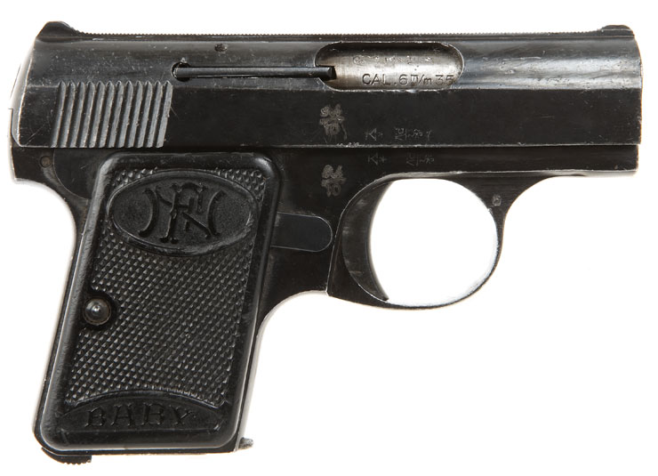 Deactivated Baby Browning Pistol 6.35mm