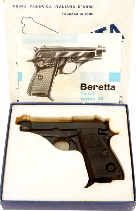 Deactivated Boxed Beretta Mod. 70