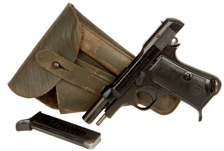 Deactivated WWII Issued Beretta Model 1934 Pistol