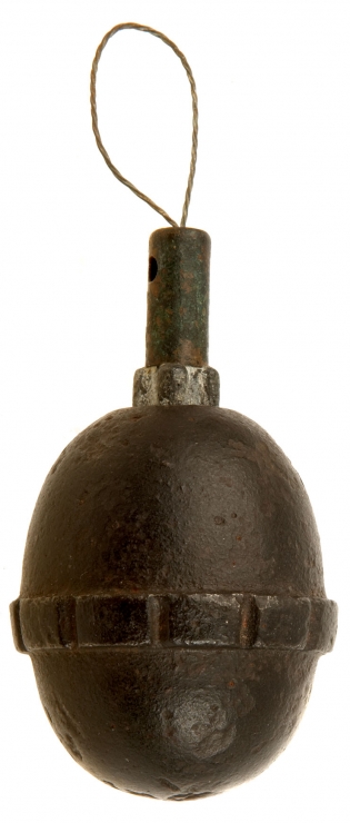 WWI inert German Egg Grenade