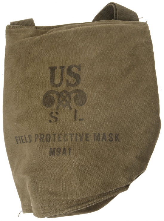 US Gasmask & Canvas Bag