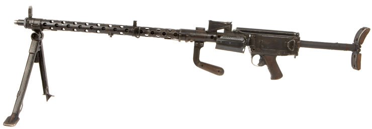 Deactivated Rare WWII German MG13 Machine gun