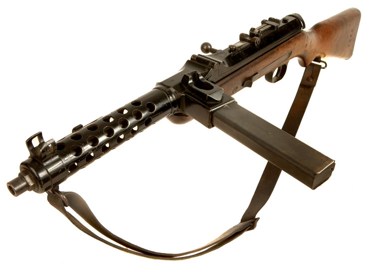 Deactivated WWII Nazi MP34 Submachine Gun