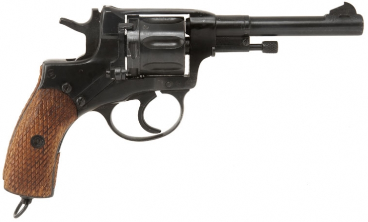 Deactivated WWII Nagant Revolver