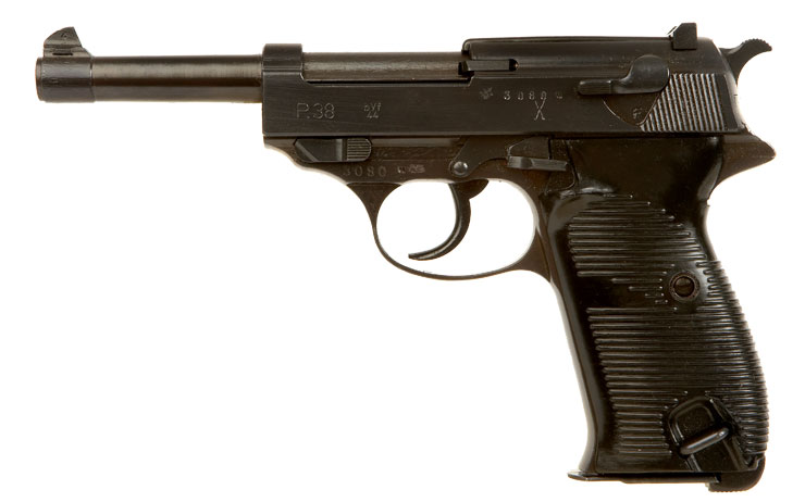 Deactivated WWII Nazi P38 Pistol
