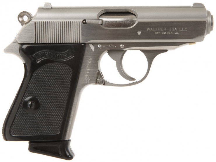 Deactivated Walther PPK Stainless