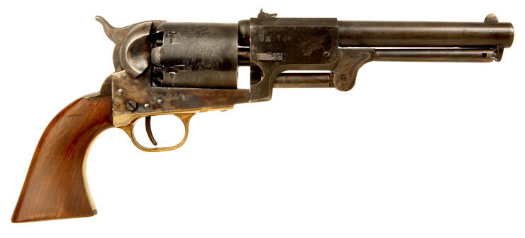 Deactivated San Marco, Colt 3rd Dragoon 1851 percussion revolver