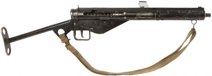 Deactivated WWII Sten MkIII Old specification