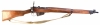Deactivated WWII British Lee Enfield No4 MKI Rifle dated 1942
