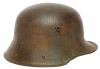 WW1 German M1916 \"Stalhelm\" Helmet with British Brodie Liner