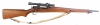 WW2 US US M1903 rifle converted into a M1903A4 Sniper rifle