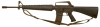 Deactivated Colt AR15 Assault Rifle