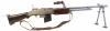 Deactivated WWII US B.A.R. - Browning Automatic Rifle