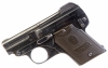 Deactivated Steyr M1909 Pocket Pistol