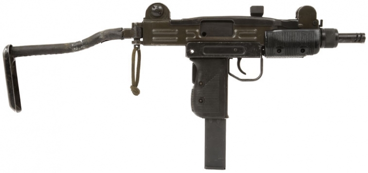 Rare deactivated Mini Uzi Submachine Gun