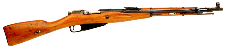 Deactivated Old Spec Chinese Nagant Carbine (Korean War Era)